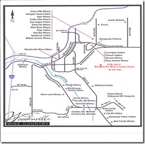 woodinville wineries map